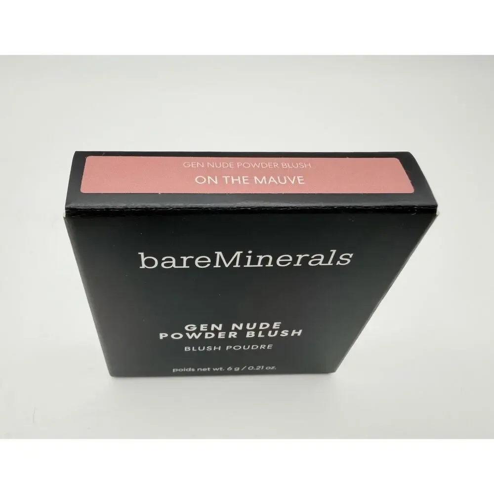 bareMinerals Gen Nude Powder Blush - ON THE MAUVE - Full Size - New In Box